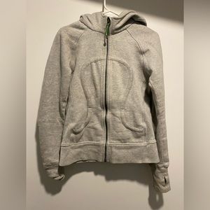 Lululemon full zip scuba hoody